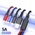 Fast Speed nylon Multiple Universal 3in1 Charger line
